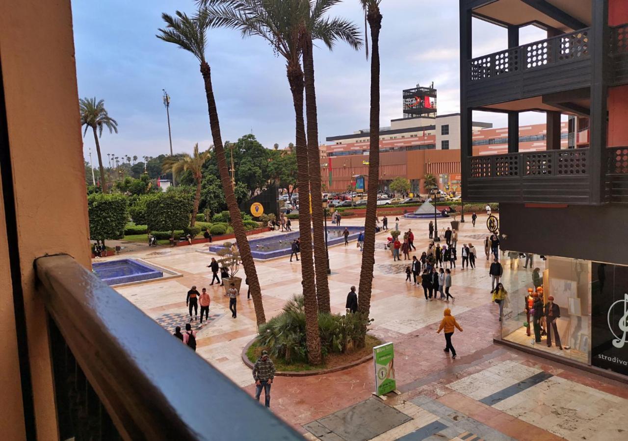 Appartement Haut Standing Gueliz Plaza Avec Vue Marrakesh Eksteriør billede