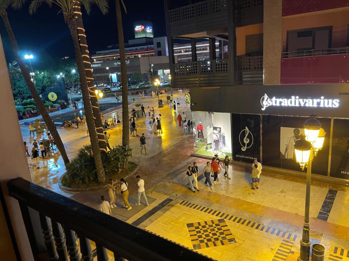 Appartement Haut Standing Gueliz Plaza Avec Vue Marrakesh Eksteriør billede