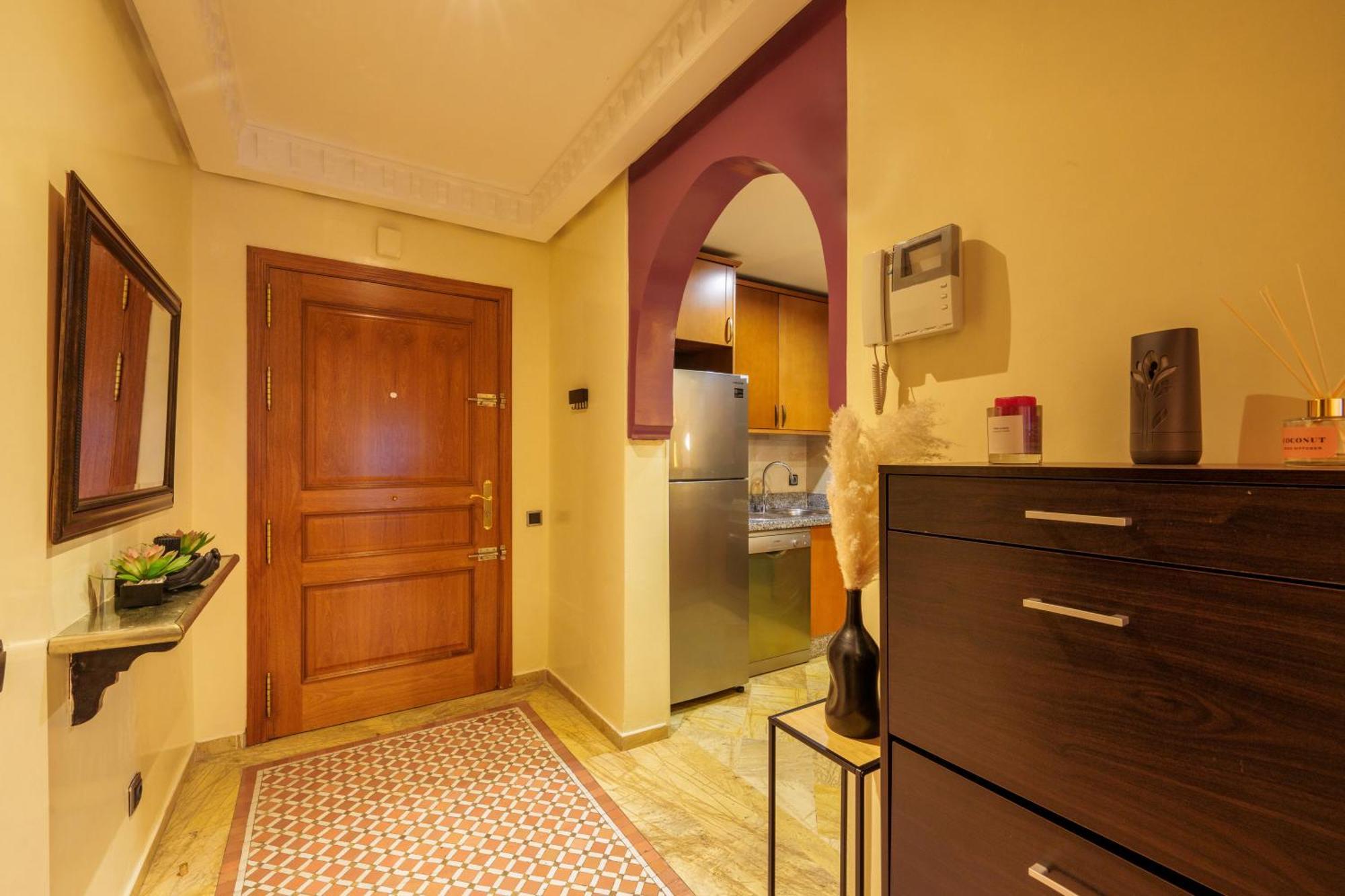 Appartement Haut Standing Gueliz Plaza Avec Vue Marrakesh Eksteriør billede